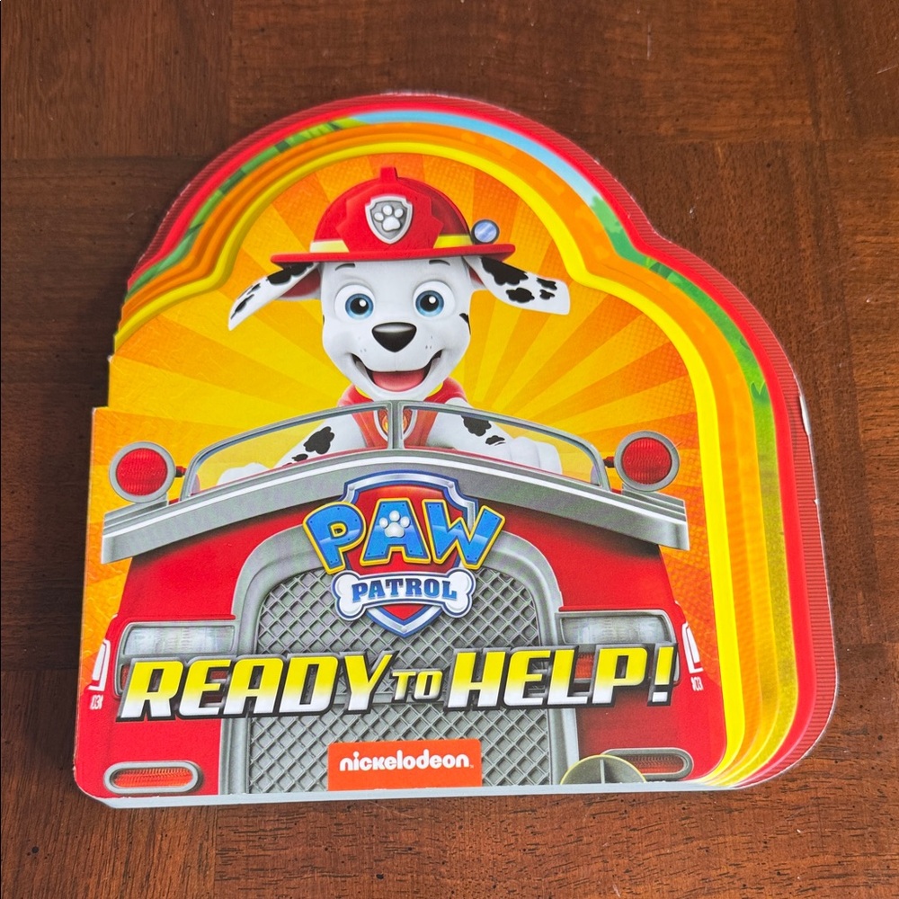 Paw Patrol Ready to Help Toddler Child Board Book New